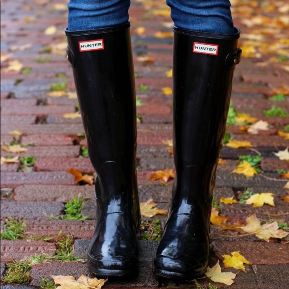 Hunter rubber boots